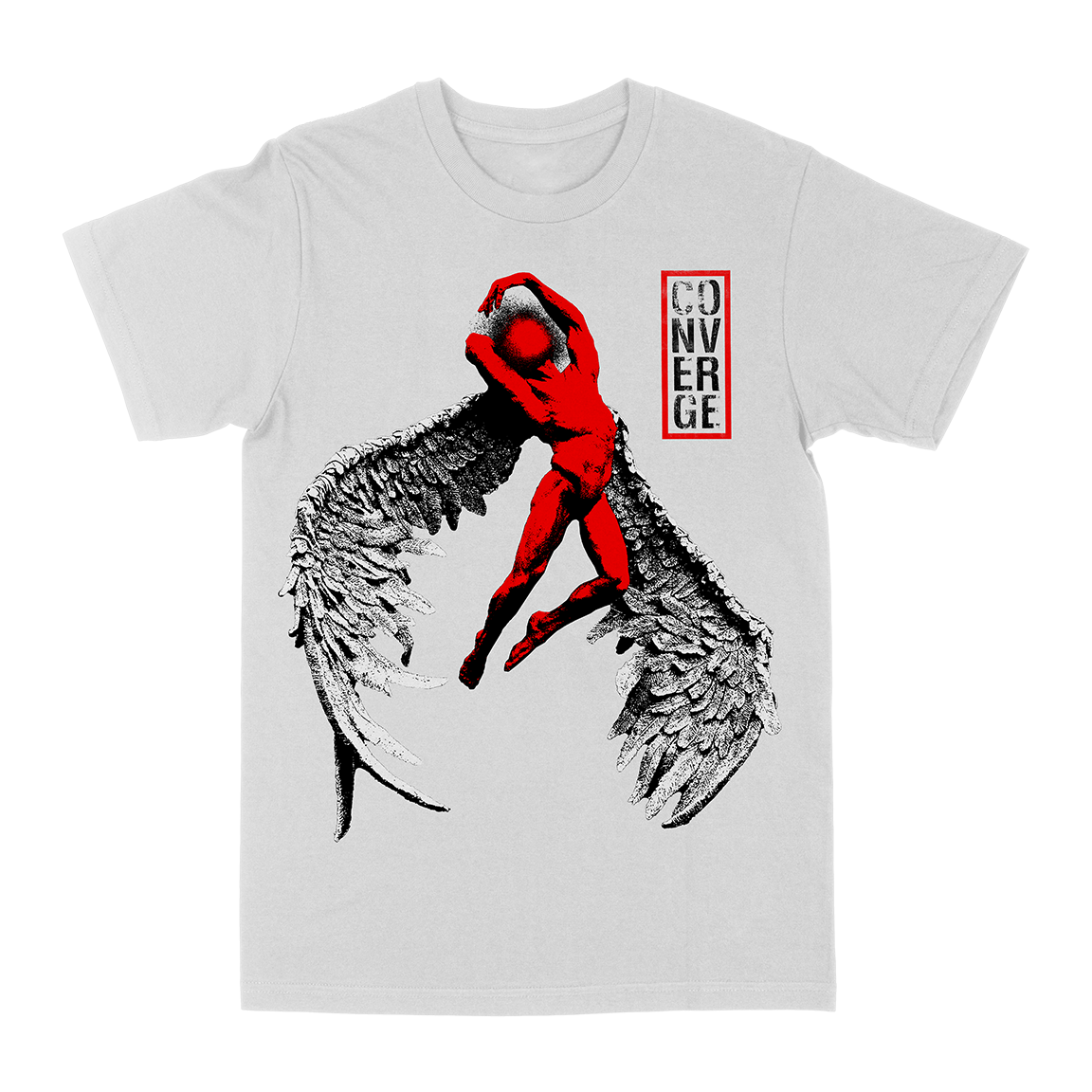 Converge "Fallen Angel" White T-Shirt