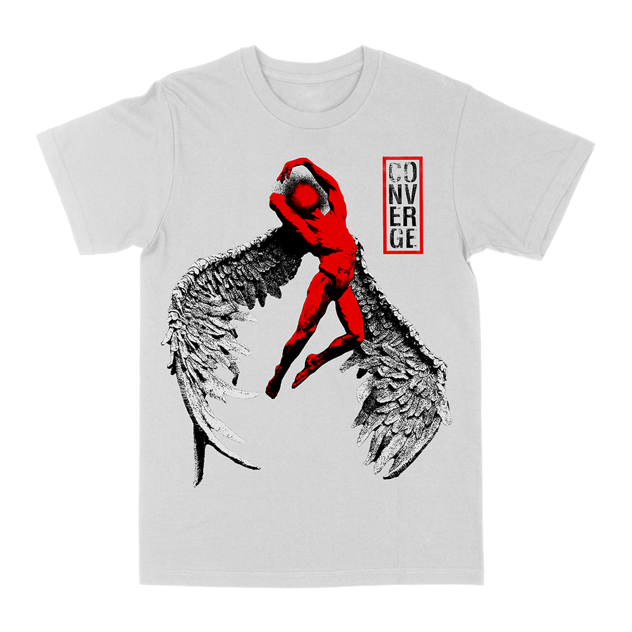 Converge "Fallen Angel" White T-Shirt