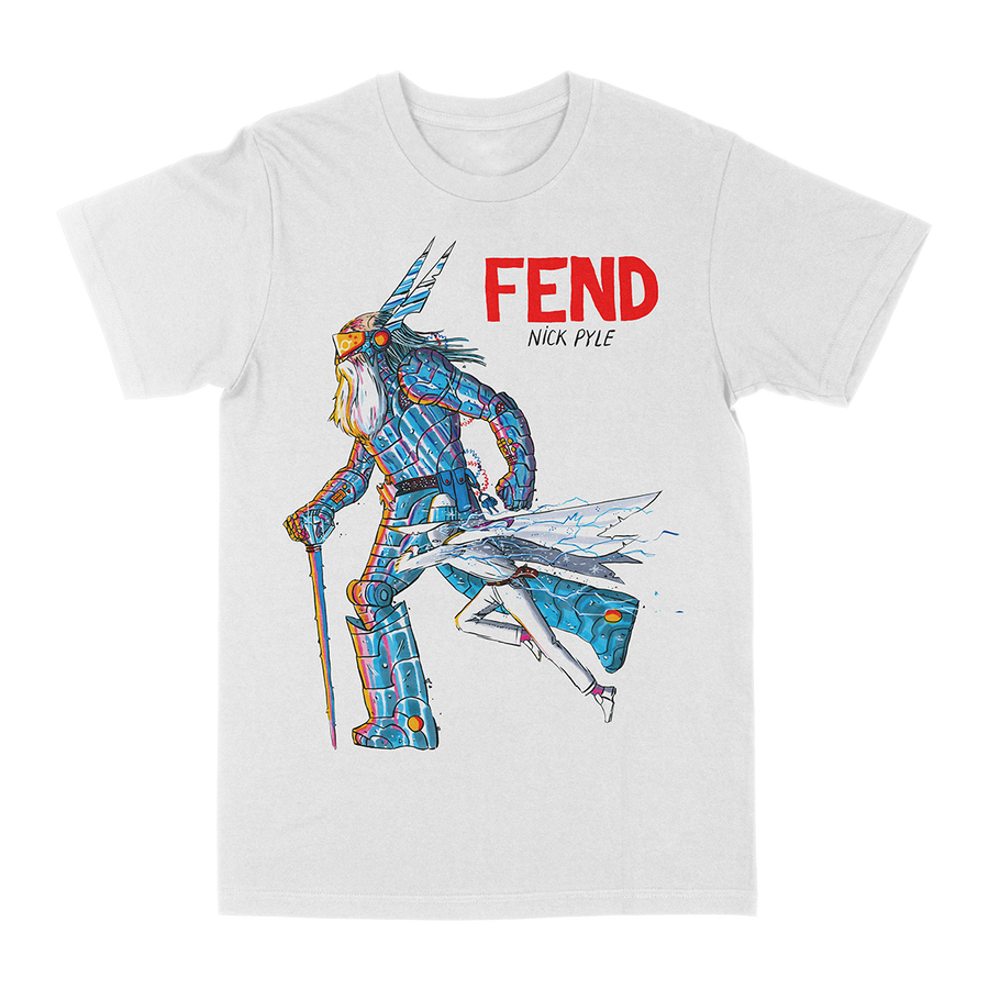 Nick Pyle "FEND" White T-Shirt