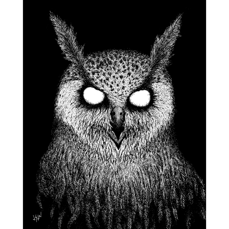 VBERKVLT "Owl" Giclee Print