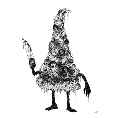VBERKVLT "Pizza" Giclee Print