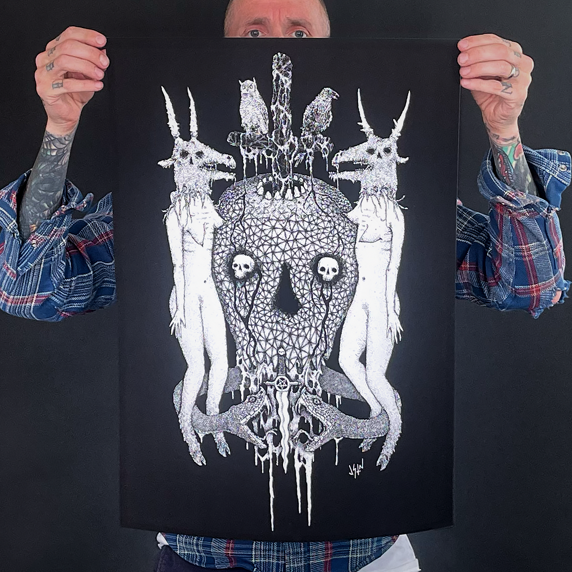 VBERKVLT "Witch Serpent" Giclee Print