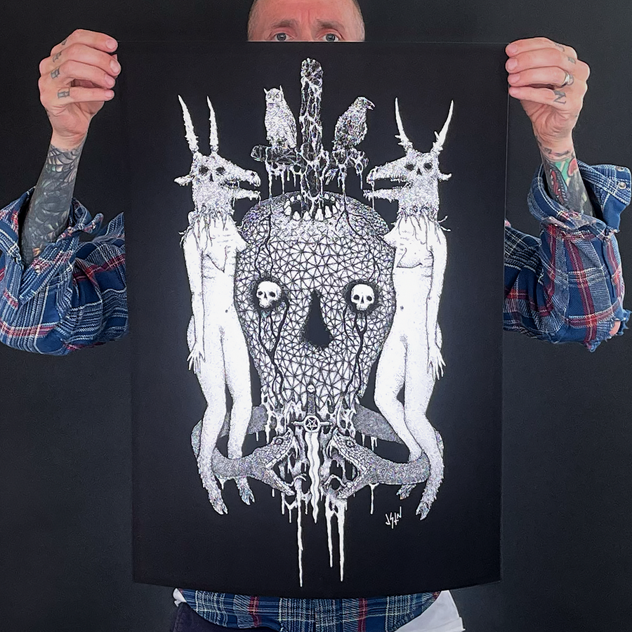 VBERKVLT "Witch Serpent" Giclee Print