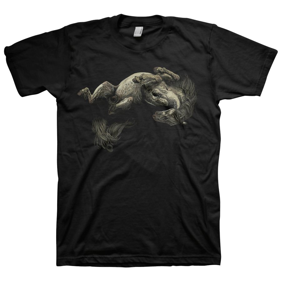 Richey Beckett "White Pony" Charcoal Black T-Shirt