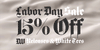 Labor Day Sale