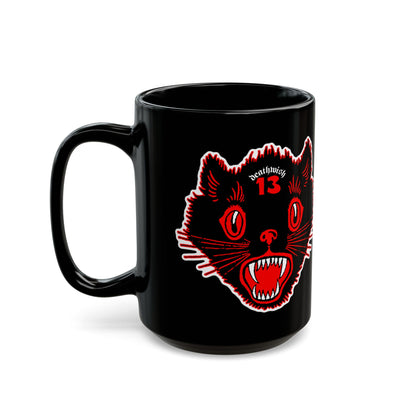 Deathwish "13" Black Mug (11oz, 15oz)