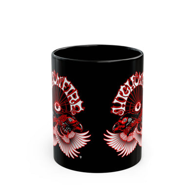 High On Fire "Twin Eagles" Black Mug (11oz, 15oz)