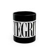 Integrity "Logo" Black Mug (11oz, 15oz)