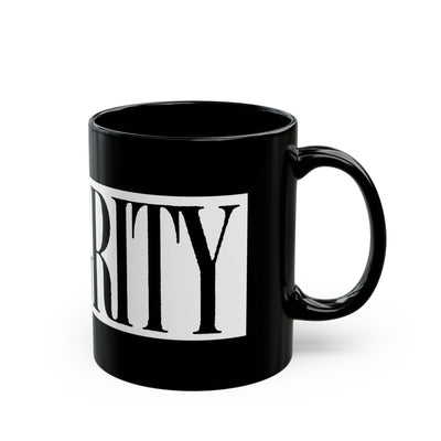 Integrity "Logo" Black Mug (11oz, 15oz)