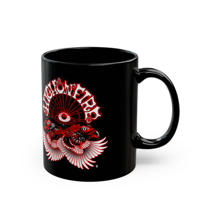 High On Fire "Twin Eagles" Black Mug (11oz, 15oz)