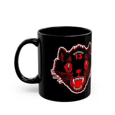 Deathwish "13" Black Mug (11oz, 15oz)