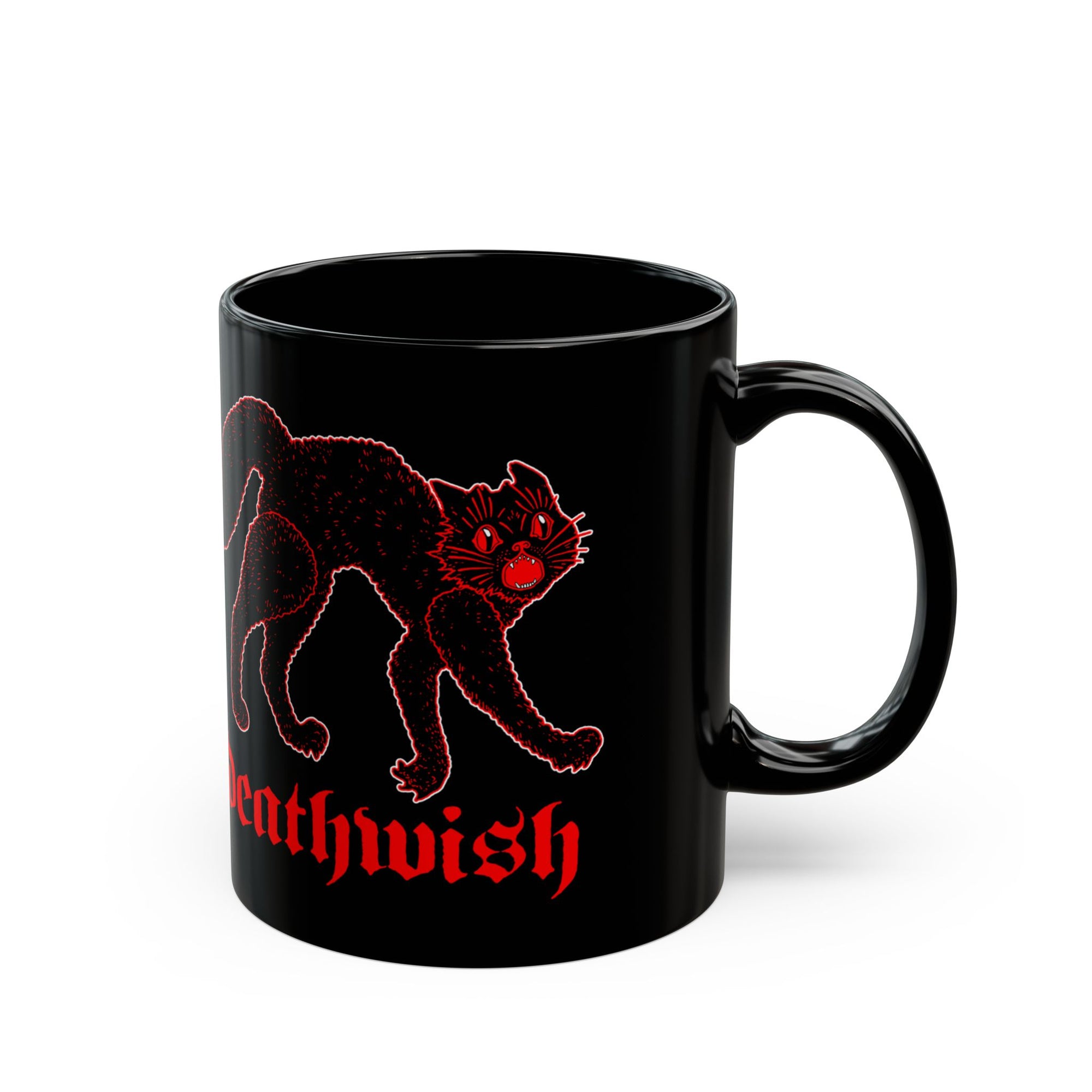 Deathwish "13" Black Mug (11oz, 15oz)