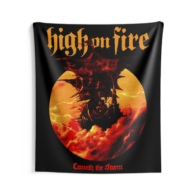 High On Fire "Cometh The Storm" Wall Banner