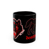 Deathwish "13" Black Mug (11oz, 15oz)