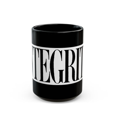 Integrity "Logo" Black Mug (11oz, 15oz)