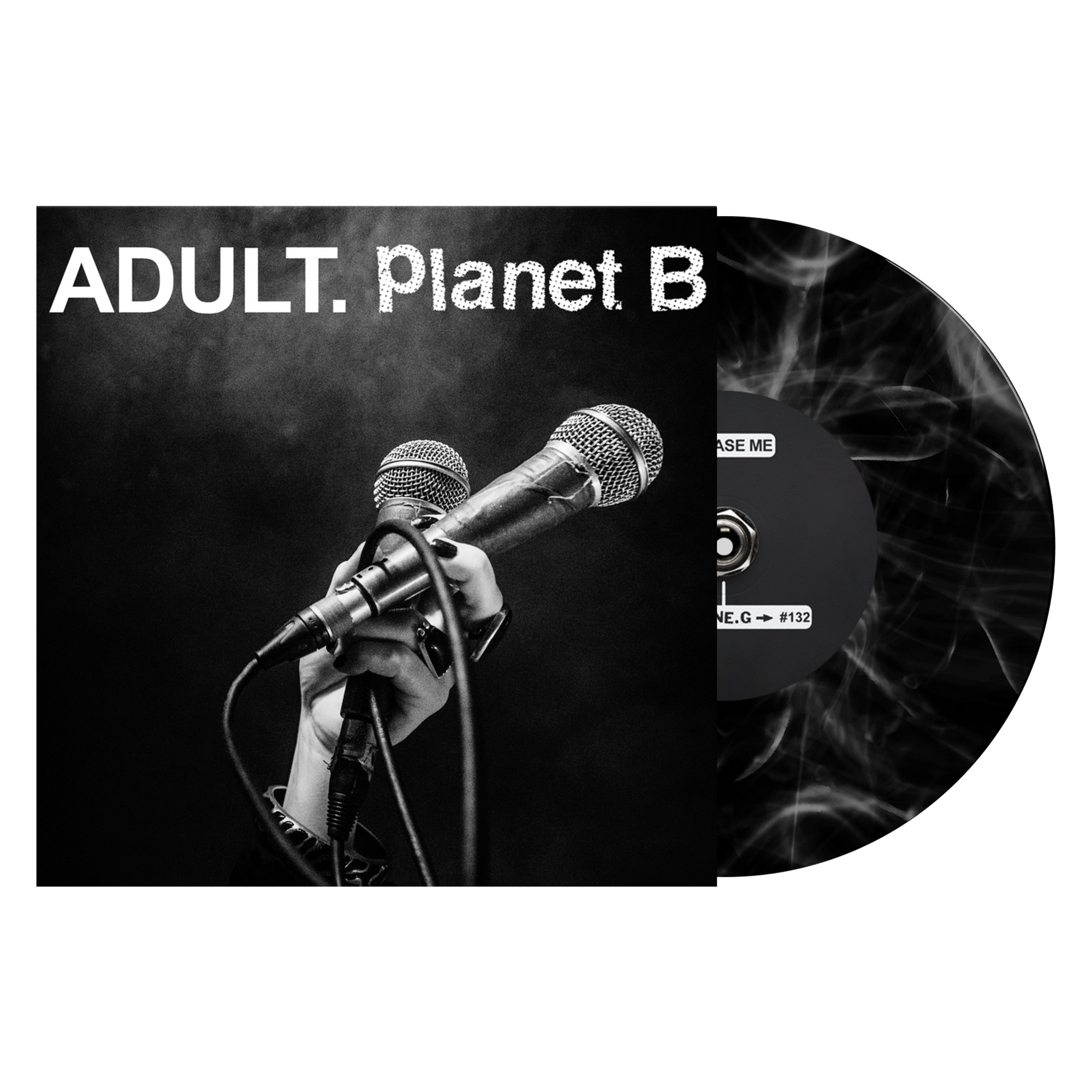 ADULT. & Planet B "Glass in the Trash b/w Release Me"