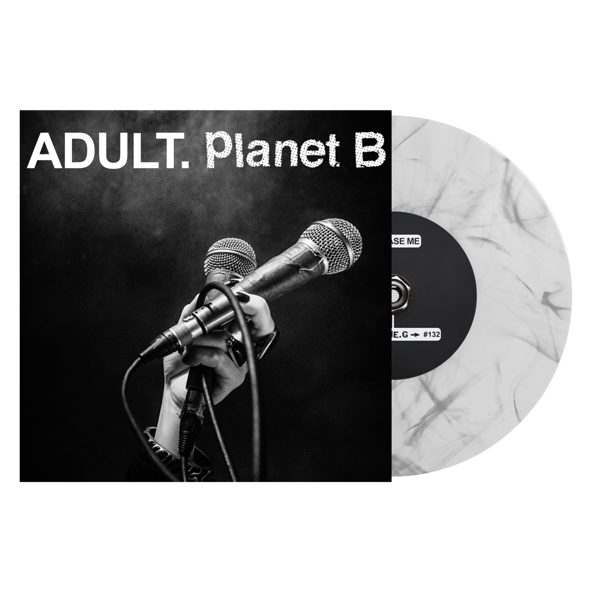 ADULT. & Planet B "Glass in the Trash b/w Release Me"