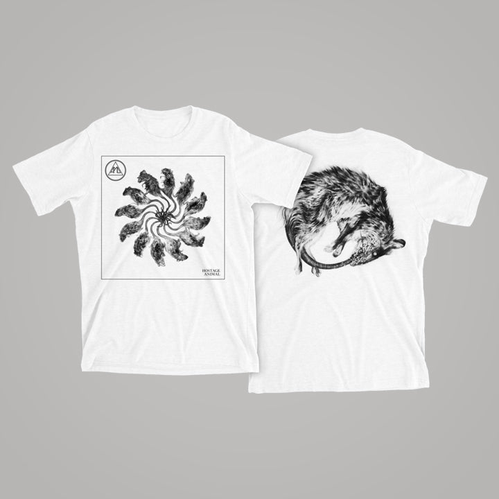 All Pigs Must Die "Hostage Animal" White T-Shirt