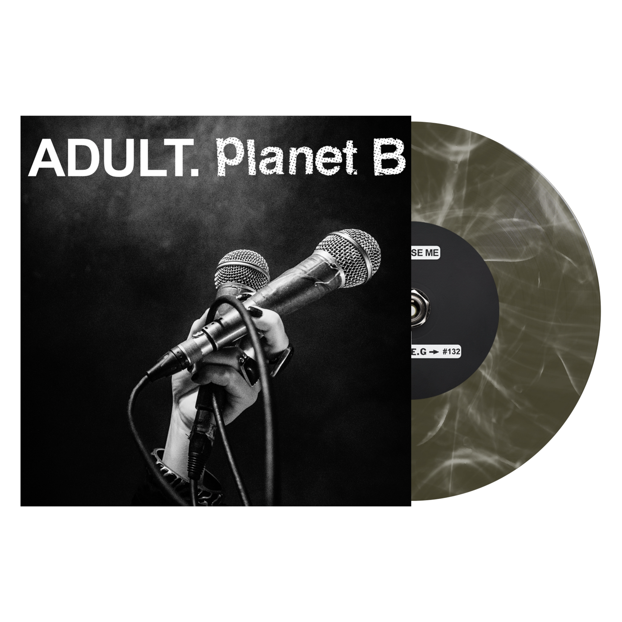 ADULT. & Planet B "Glass in the Trash b/w Release Me"