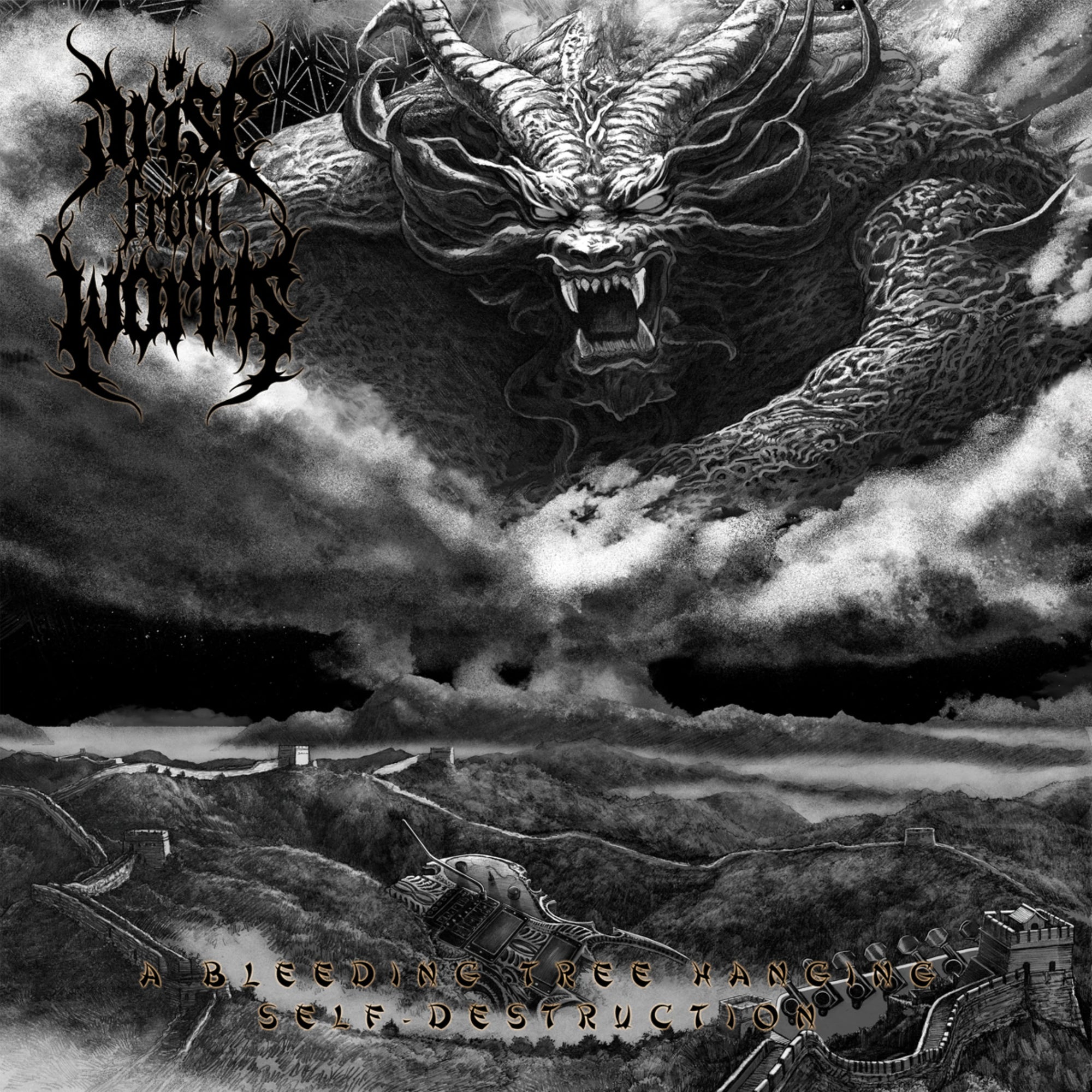 Arise From Worms "A Bleeding Tree Hanging Self Destruction"