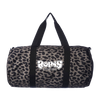 Boris "Heavy Rocks" Embroidered Cheetah Duffel Bag