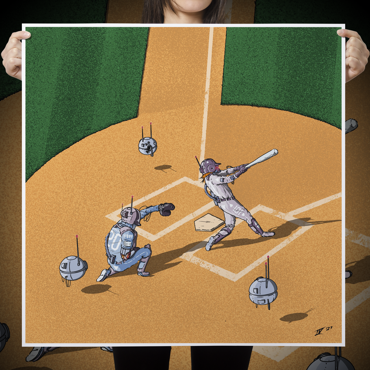 Andrew Gomez IV “The Game is Still the Game” Giclee Print