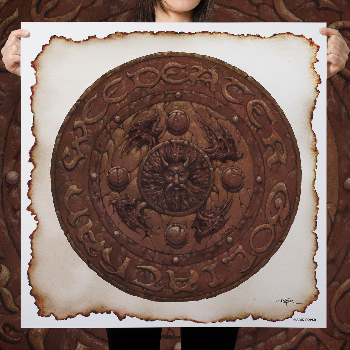 Arik Roper "Goliathan" Giclee Print Giclee Print