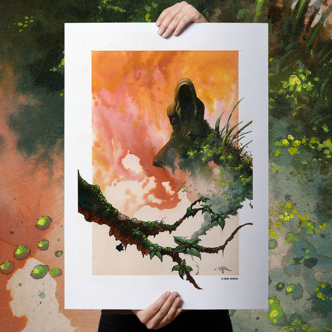 Arik Roper "Gatekeeper" Giclee Print