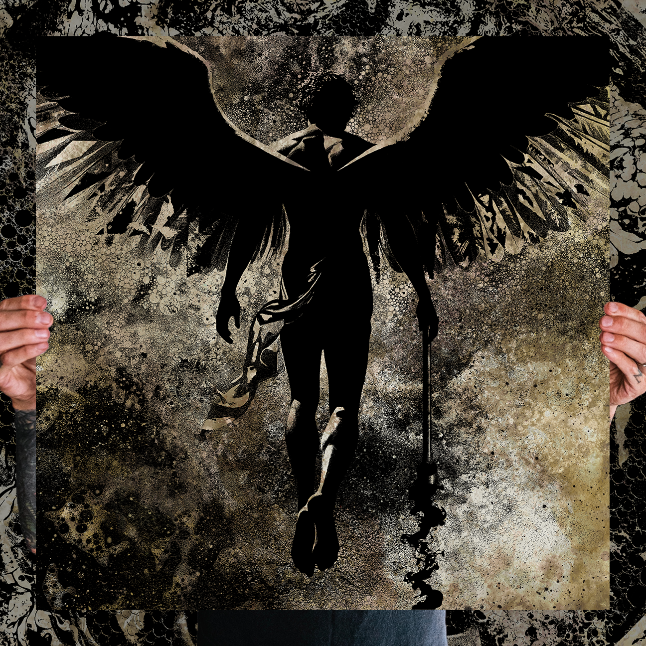 J. Bannon "Love Is Not Enough: Fallen Angel" Giclee Print