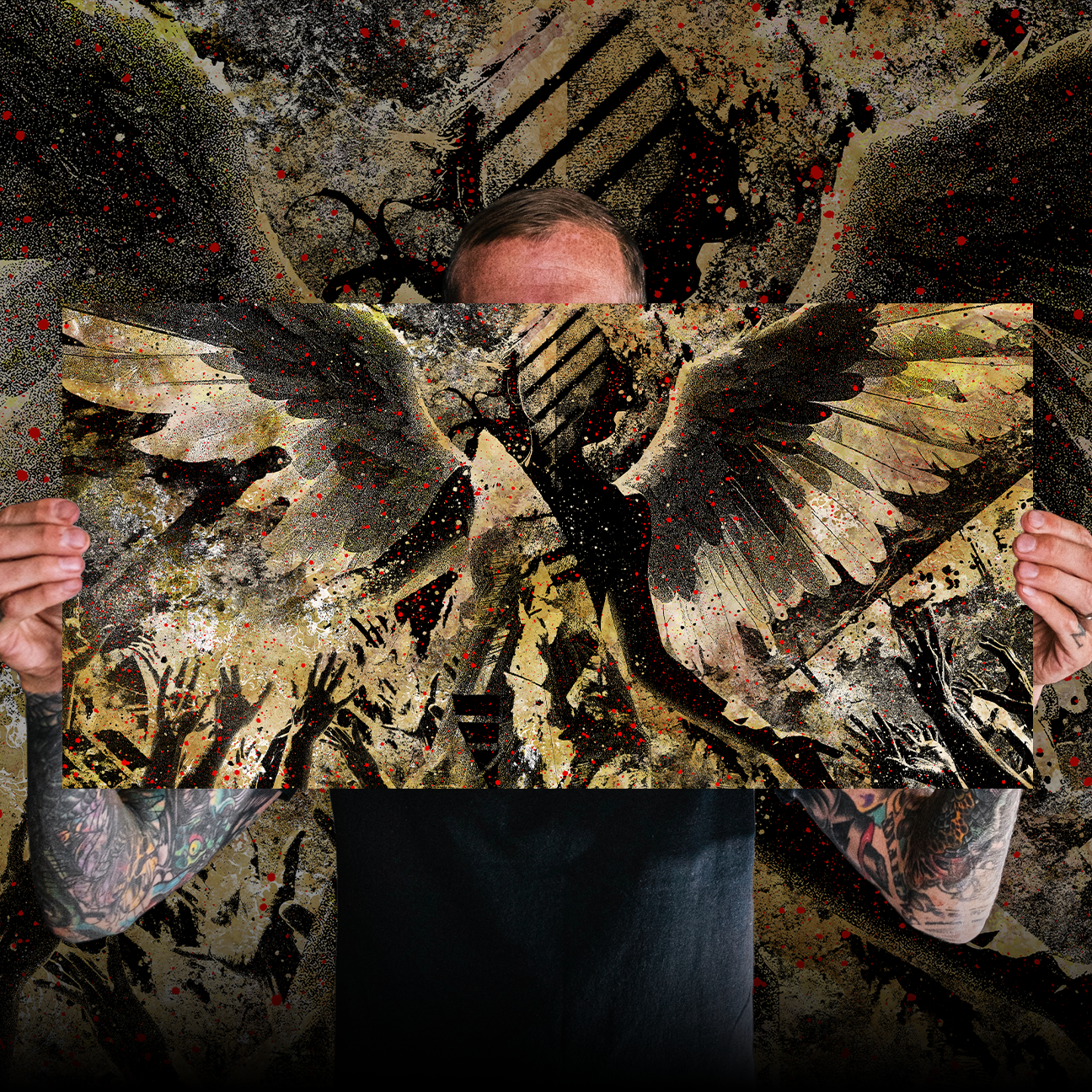 J. Bannon "LINE Series: Distract And Divide" Giclee Print