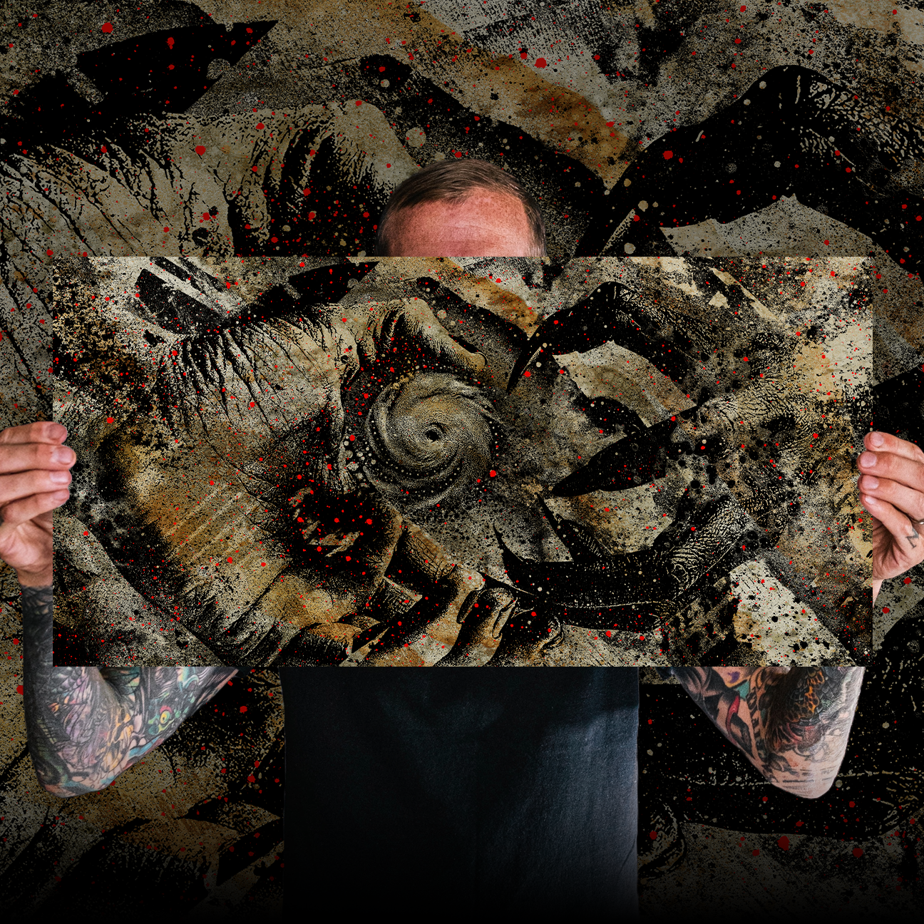 J. Bannon "LINE Series: Force Meets Presence" Giclee Print