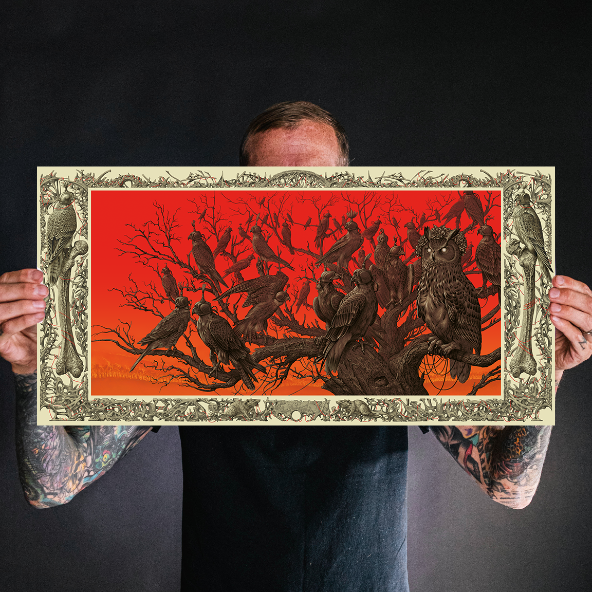 Marald Van Haasteren "Kvelertak: Endling" Giclee Print