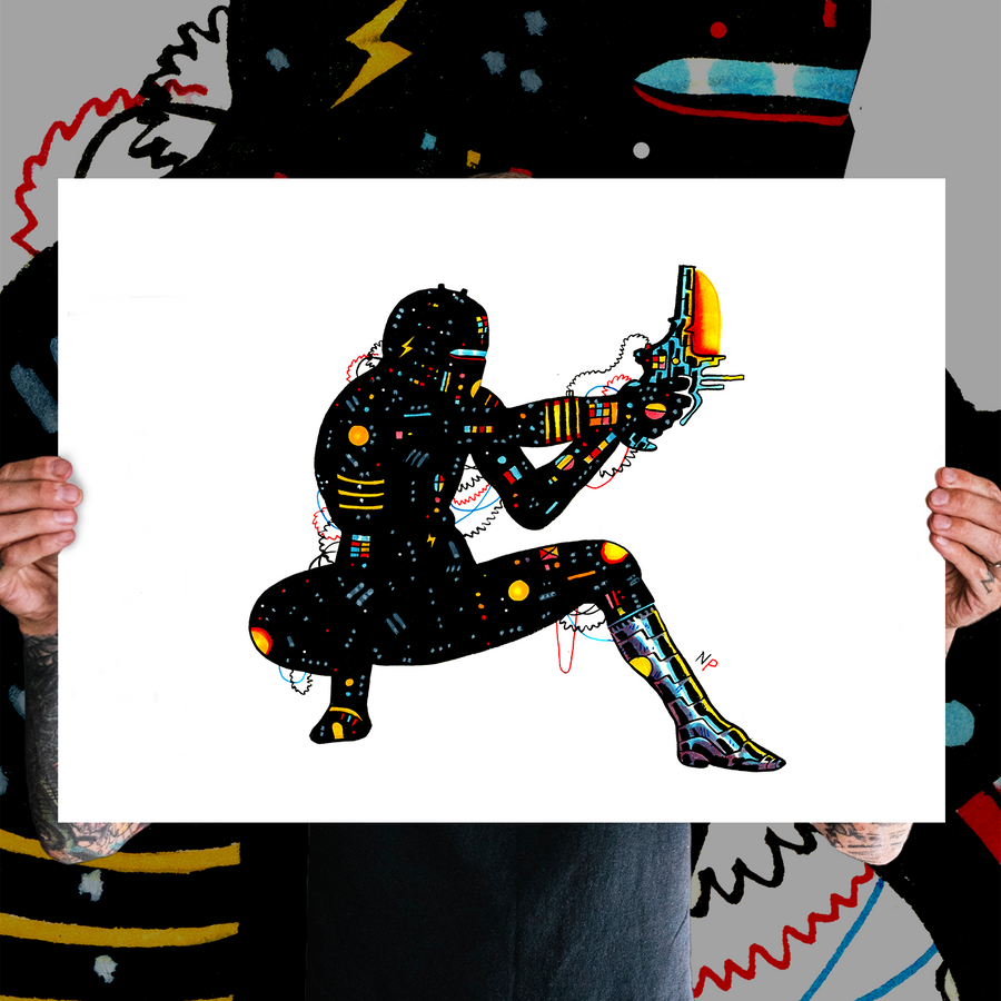 Nick Pyle "Fer-De-Lance" Giclee Print