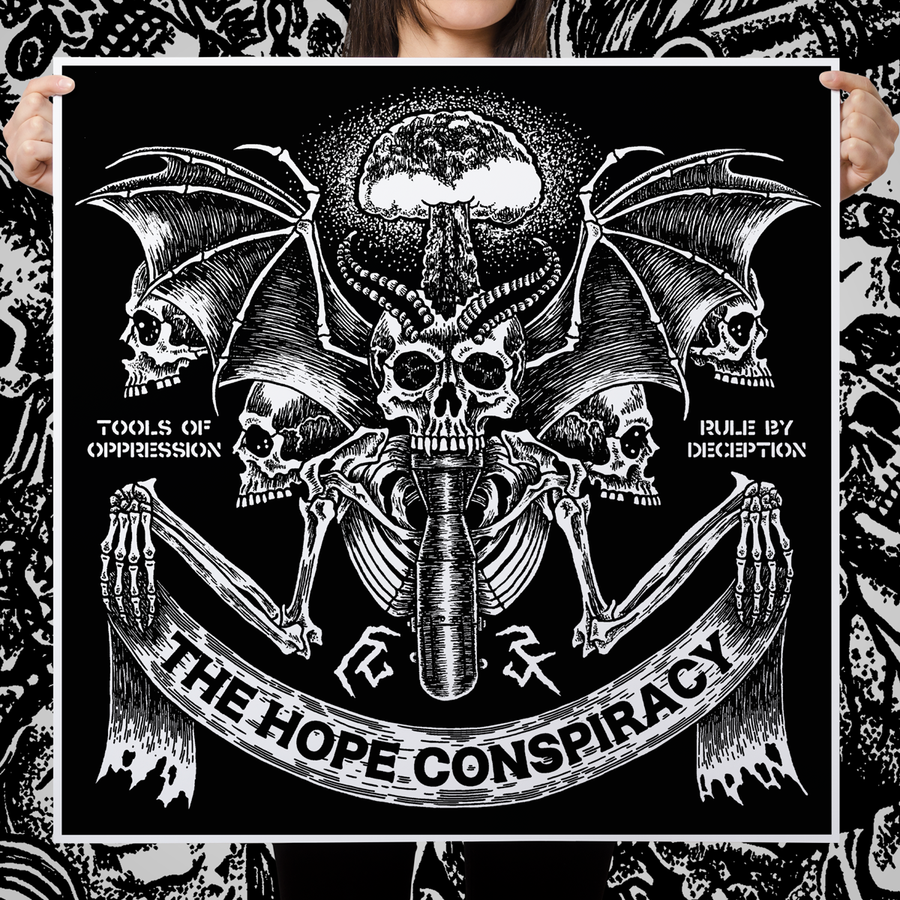 The Hope Conspiracy "Tools Of Oppression, Rule by Deception" Giclee Print