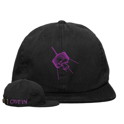 Cave In "Satellite: Purple" Black Dad Hat