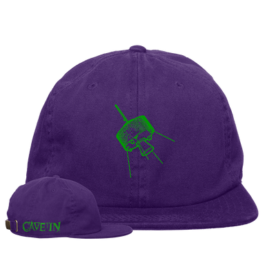 Cave In "Satellite: Green" Purple Dad Hat