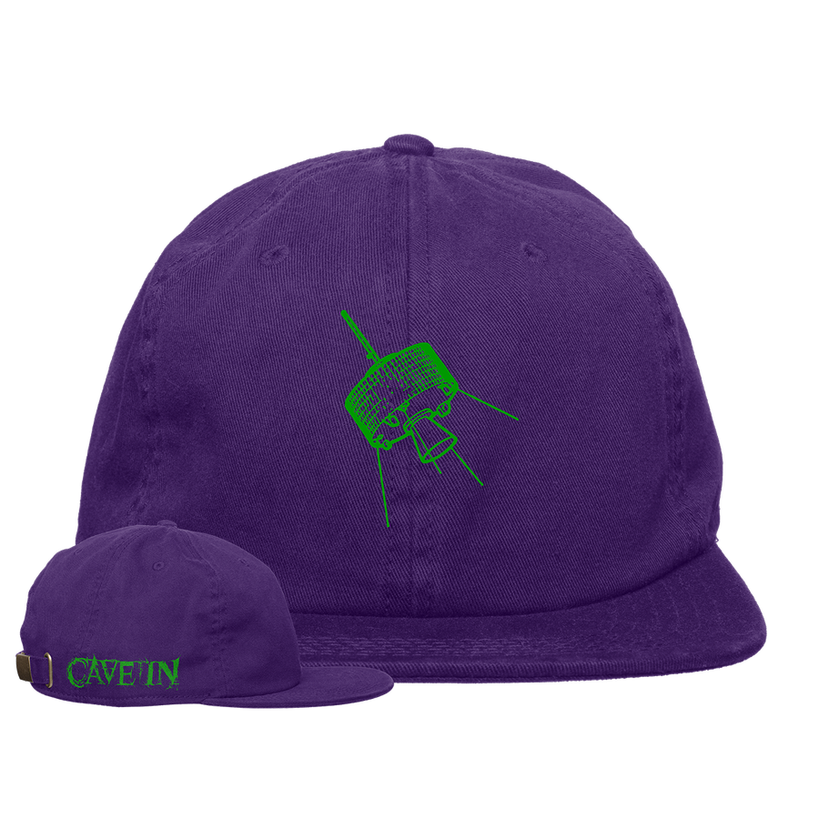 Cave In "Satellite: Green" Purple Dad Hat
