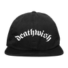 Deathwish "Arch: White" Black Dad Hat