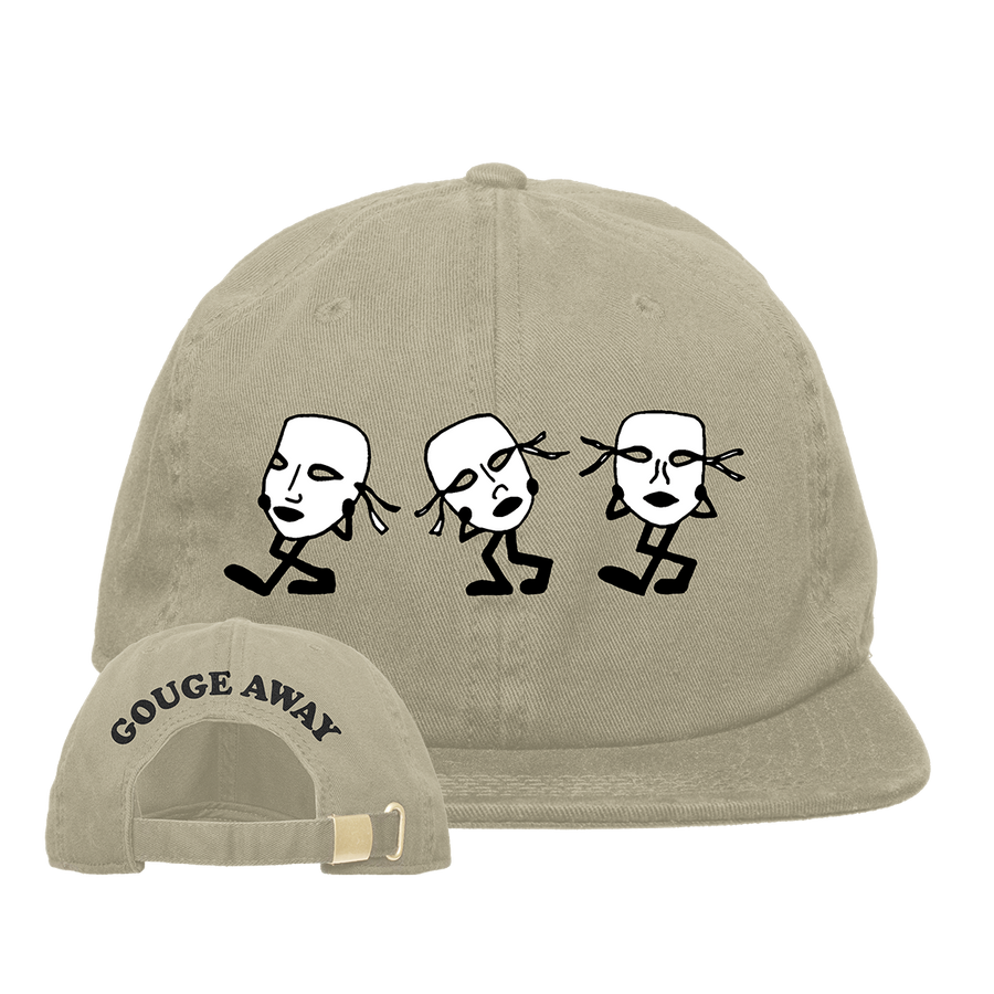 Gouge Away "Masks" Khaki Dad Hat