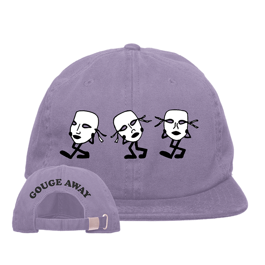 Gouge Away "Masks" Lavender Dad Hat