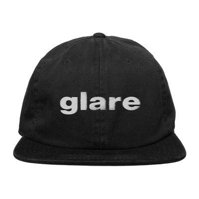 Glare "Logo" Black Dad Hat