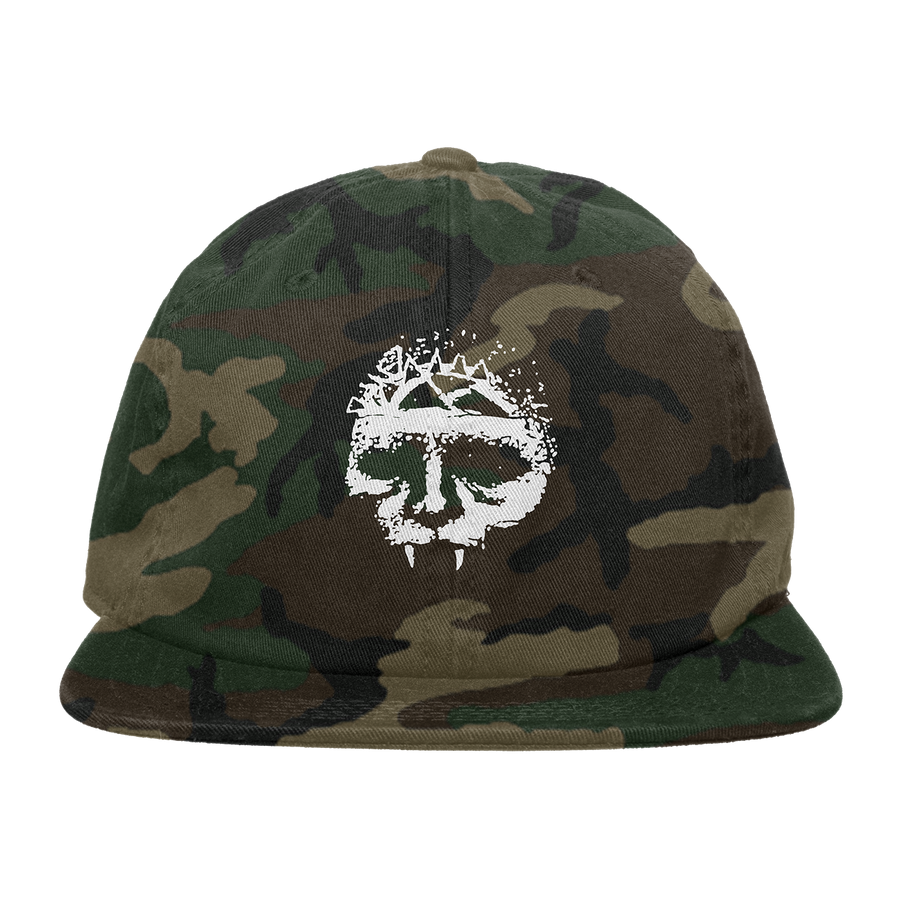 Integrity "Skull" Green Camo Dad Hat