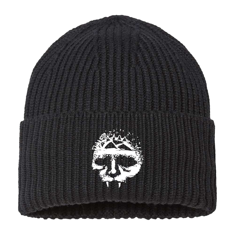 Integrity "Skull" Premium Black Beanie