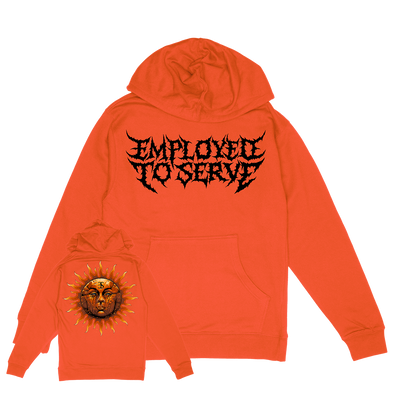 Employed To Serve “Fallen Star” Orange Hooded Sweatshirt