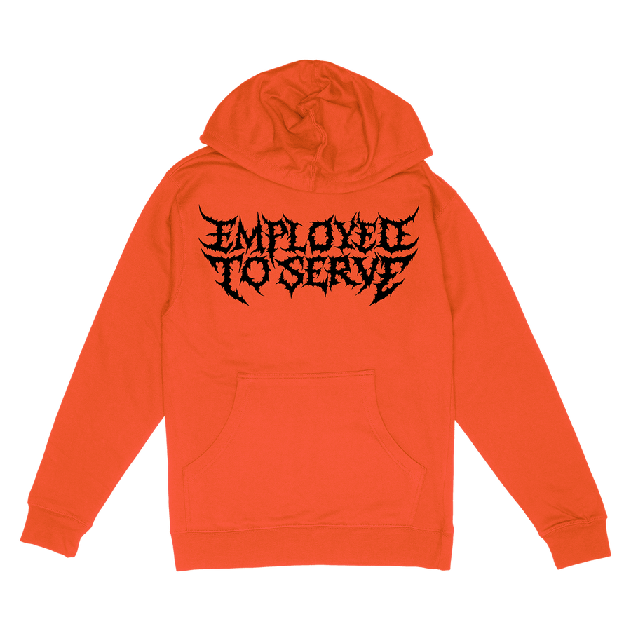 Employed To Serve “Fallen Star” Orange Hooded Sweatshirt