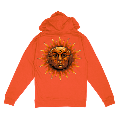 Employed To Serve “Fallen Star” Orange Hooded Sweatshirt