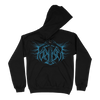 Frail Body "Artificial Bouquet: Logo" Premium Black Hooded Sweatshirt