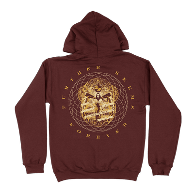 Further Seems Forever "Hide Nothing" Maroon Hooded Sweatshirt