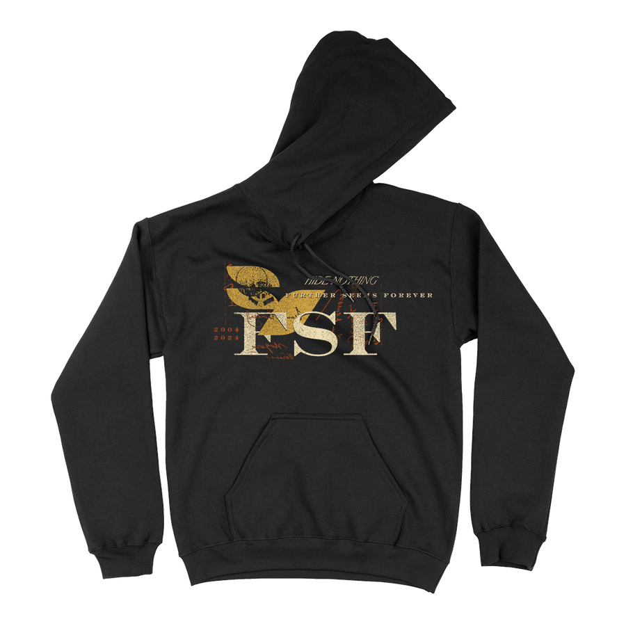 Further Seems Forever "Heart" Black Hooded Sweatshirt