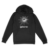 Glare "Sunset" Black Hooded Sweatshirt